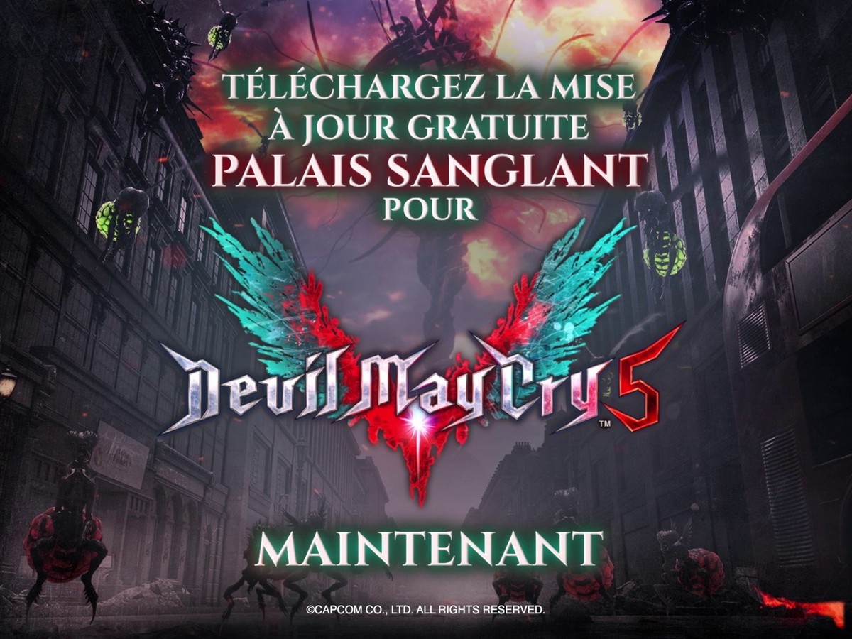 Le mode Palais Sanglant disponible dans DEVIL MAY CRY 5