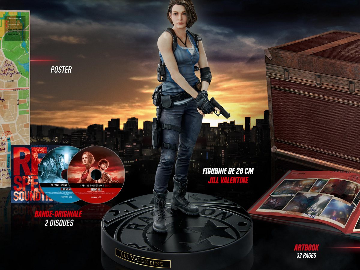 La version Collector de RESIDENT EVIL 3 sera aussi disponible en Europe !